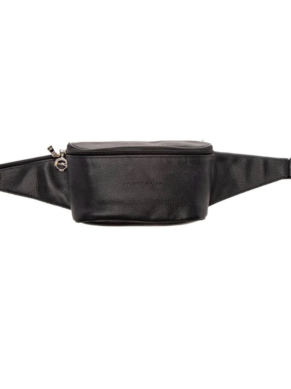 Longchamp Black Leather Belt Bag - Picture 9 of 13